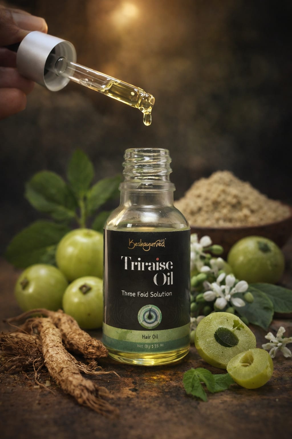 Triraise oil